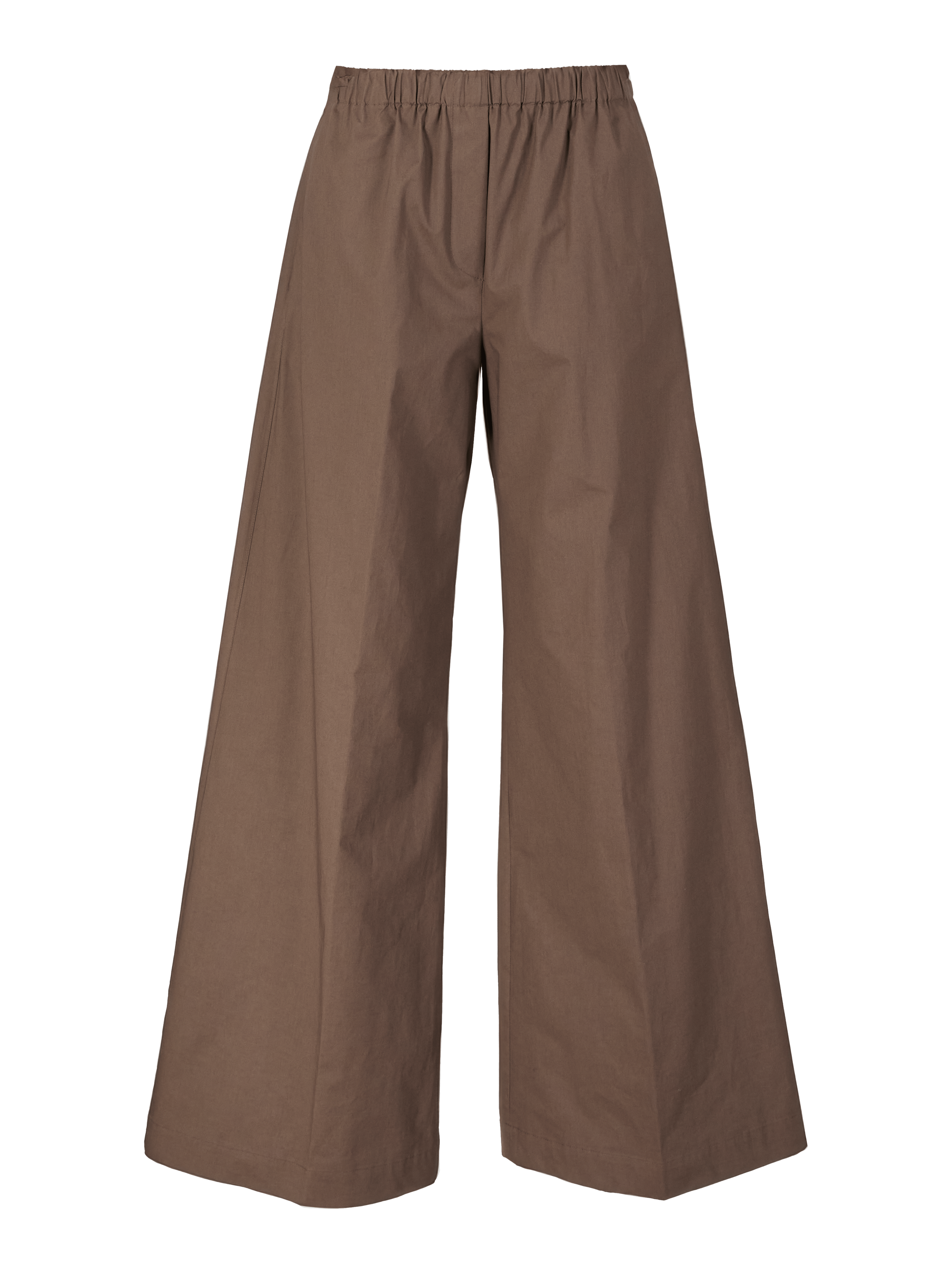 Cloth trousers 'Steven' Dark brown