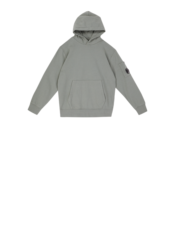 Hooded sweatshirt khaki