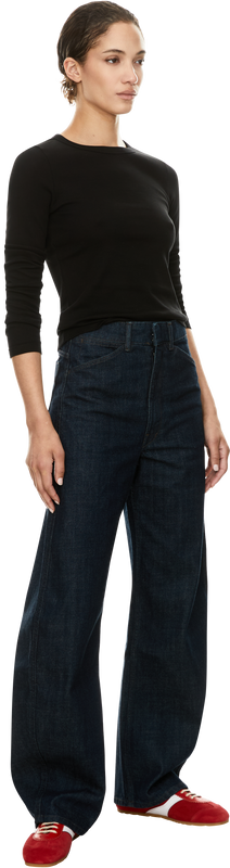 Langarmshirt 'Max Tee' Schwarz