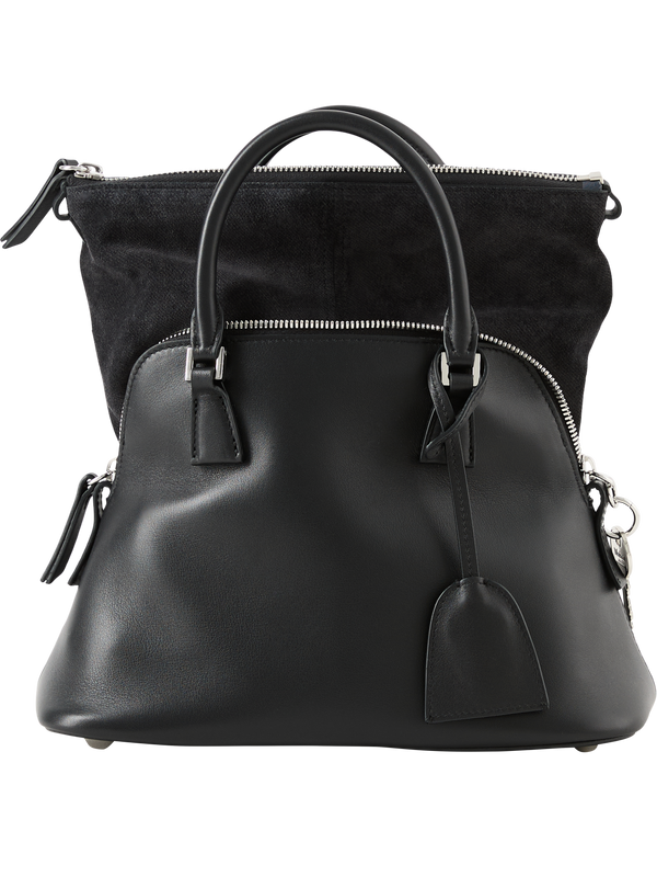 Handtasche '5AC Soft Mini' aus Kalbsleder Schwarz