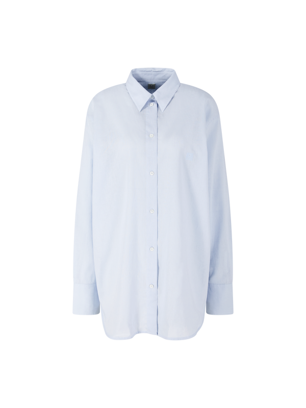 Oversized Hemd 'Summer' Hellblau