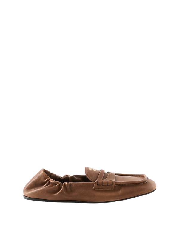 Loafer aus Nappa-Leder Braun