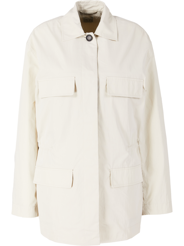 Utility-Jacke Crème