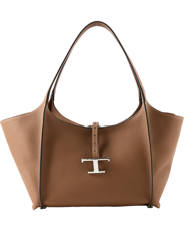Schultertasche 'T Timeless Small' Braun
