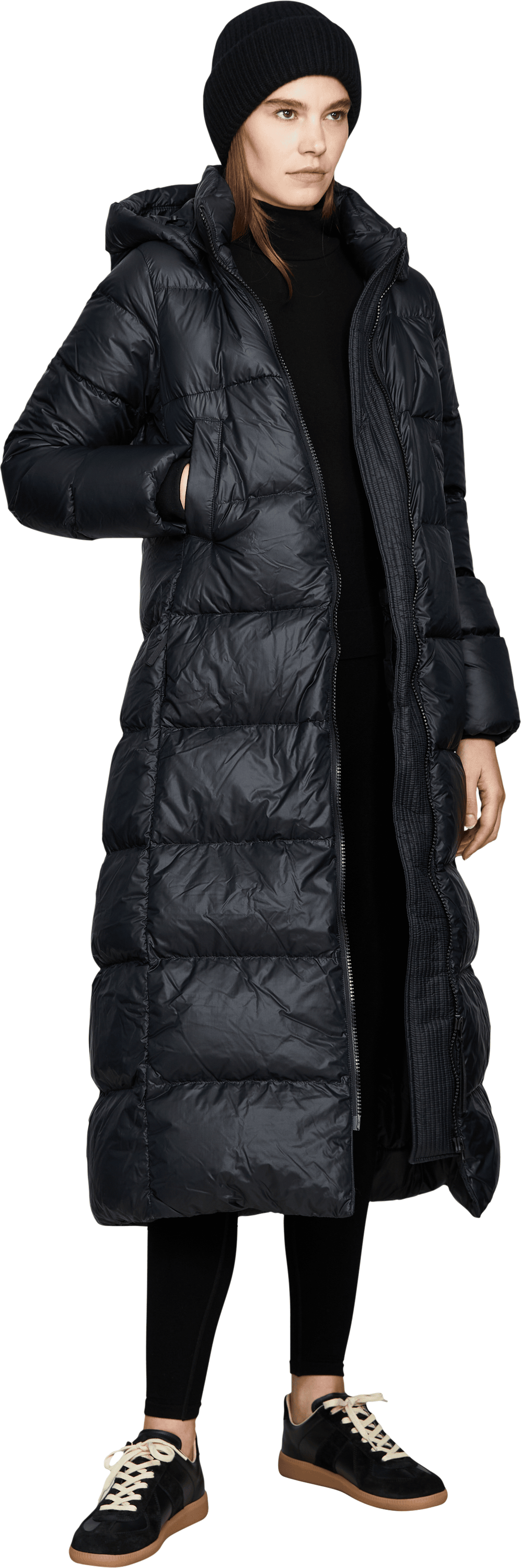 TOTEME Jersey-Rollkragenpullover 'Compact' Schwarz – UNGER.DE