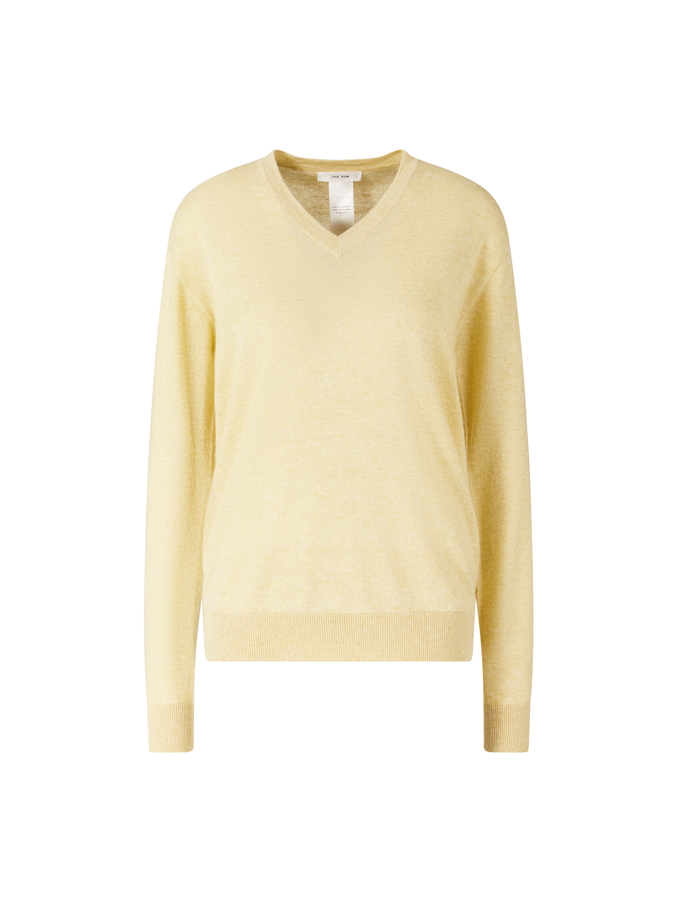 Cashmere-Pullover 'Nian' Gelb