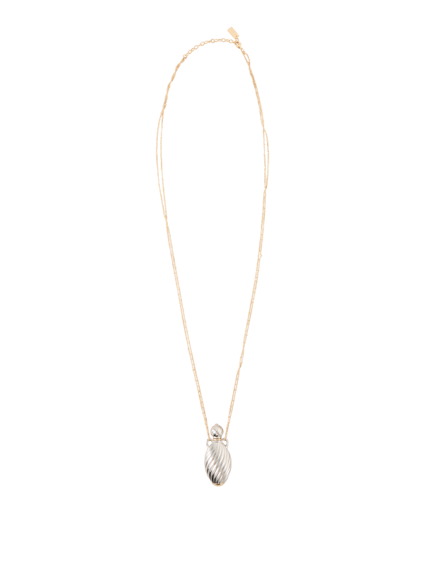 Necklace with pendant gold/silver
