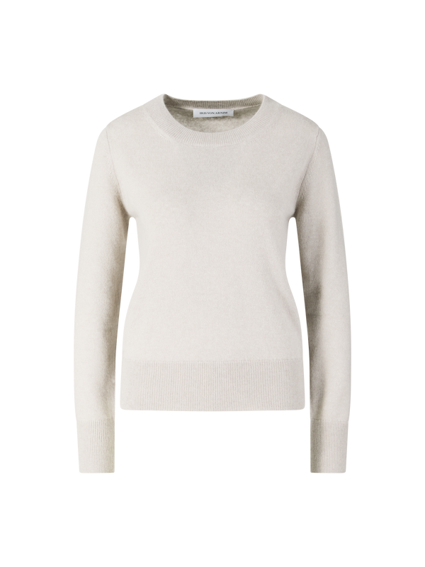 Cashmere-Seidenpullover 'Neris' Kitt