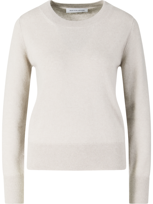 Cashmere-Seidenpullover 'Neris' Kitt