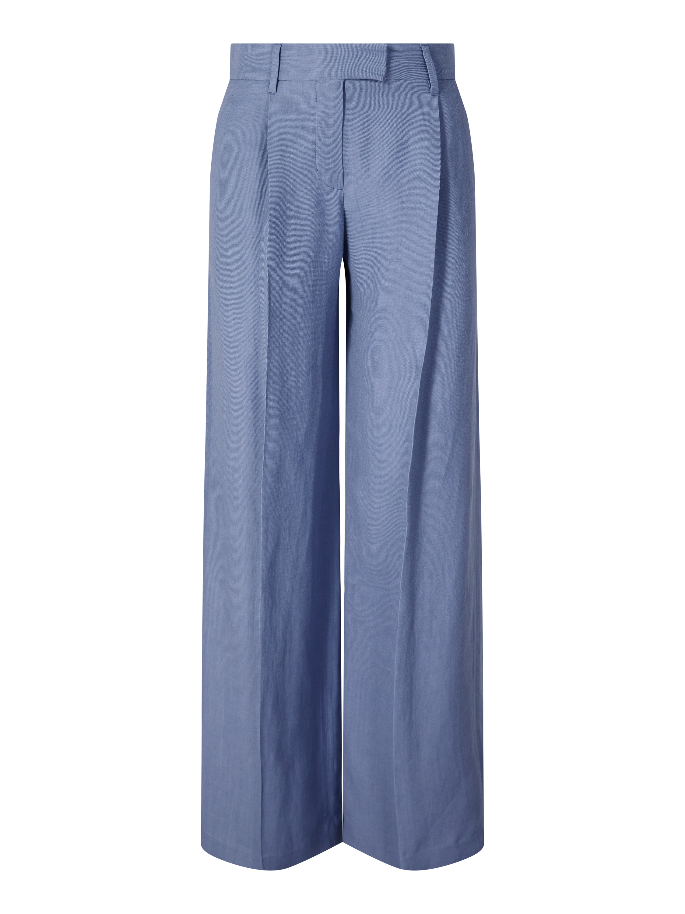 Bundfaltenhose Indigo