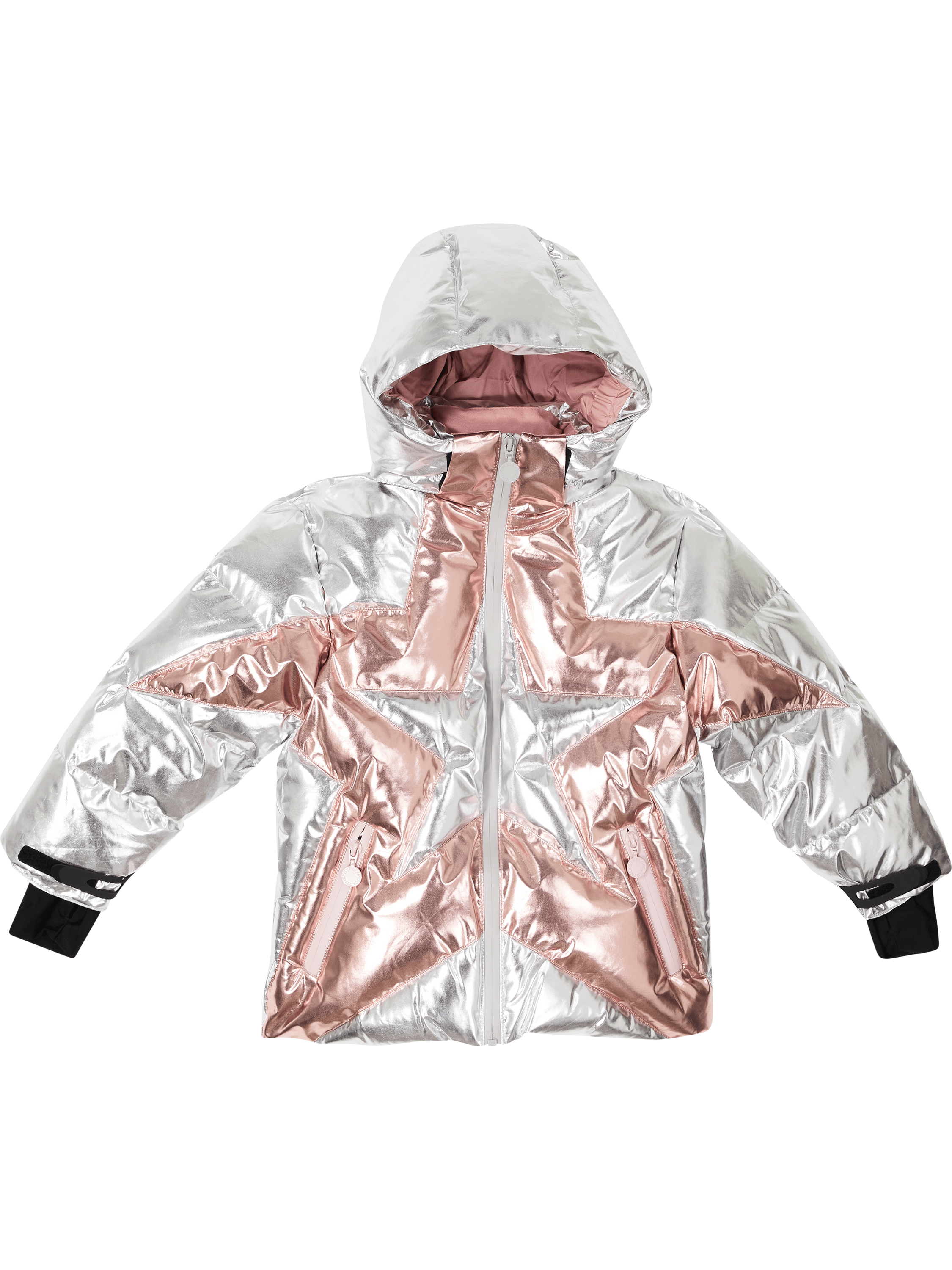 Stella McCartney Kids Winterjacke 'Snow' Silber, Produktansicht – UNGER.DE