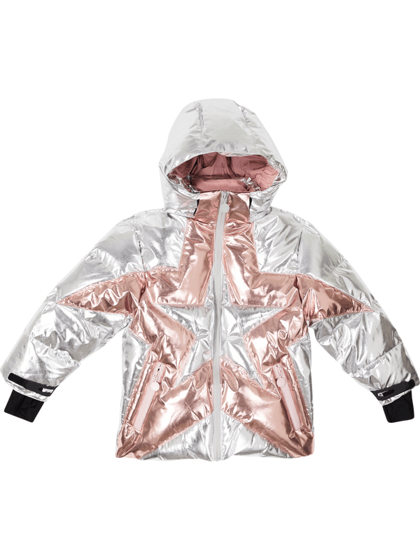 Winterjacke 'Snow' Silber