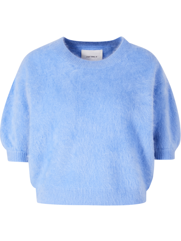 Gebürsteter Cashmere-Pullover 'Juniper' Azure