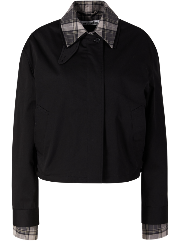Black twill jacket