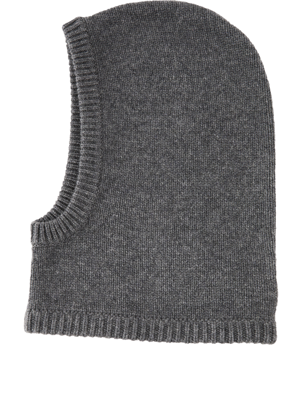 Cashmere-Balaclava 'Astri' Graphite