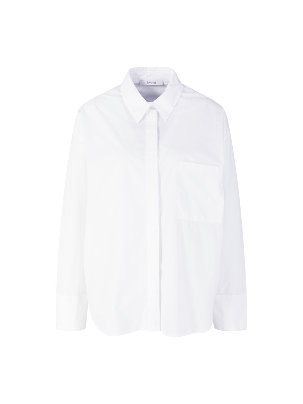 Oversized Hemd Weiß