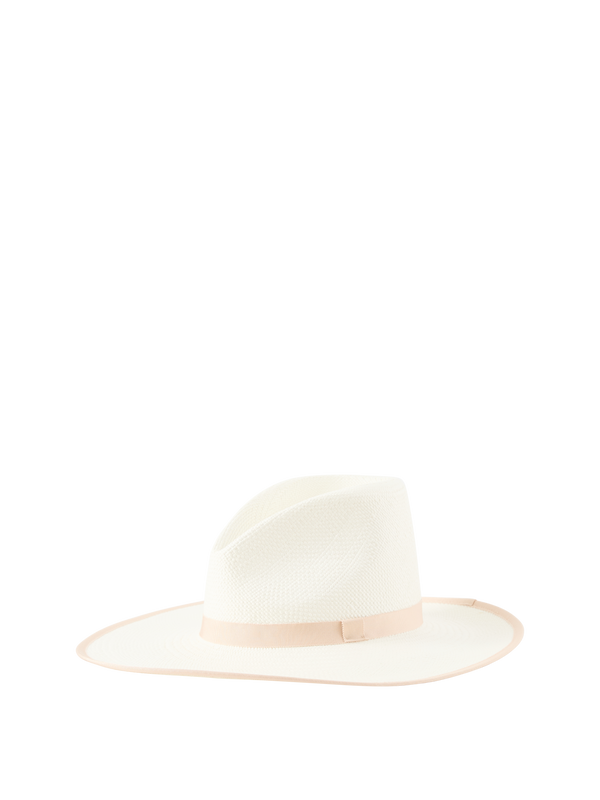Panamahut 'Cellula' aus Stroh Beige