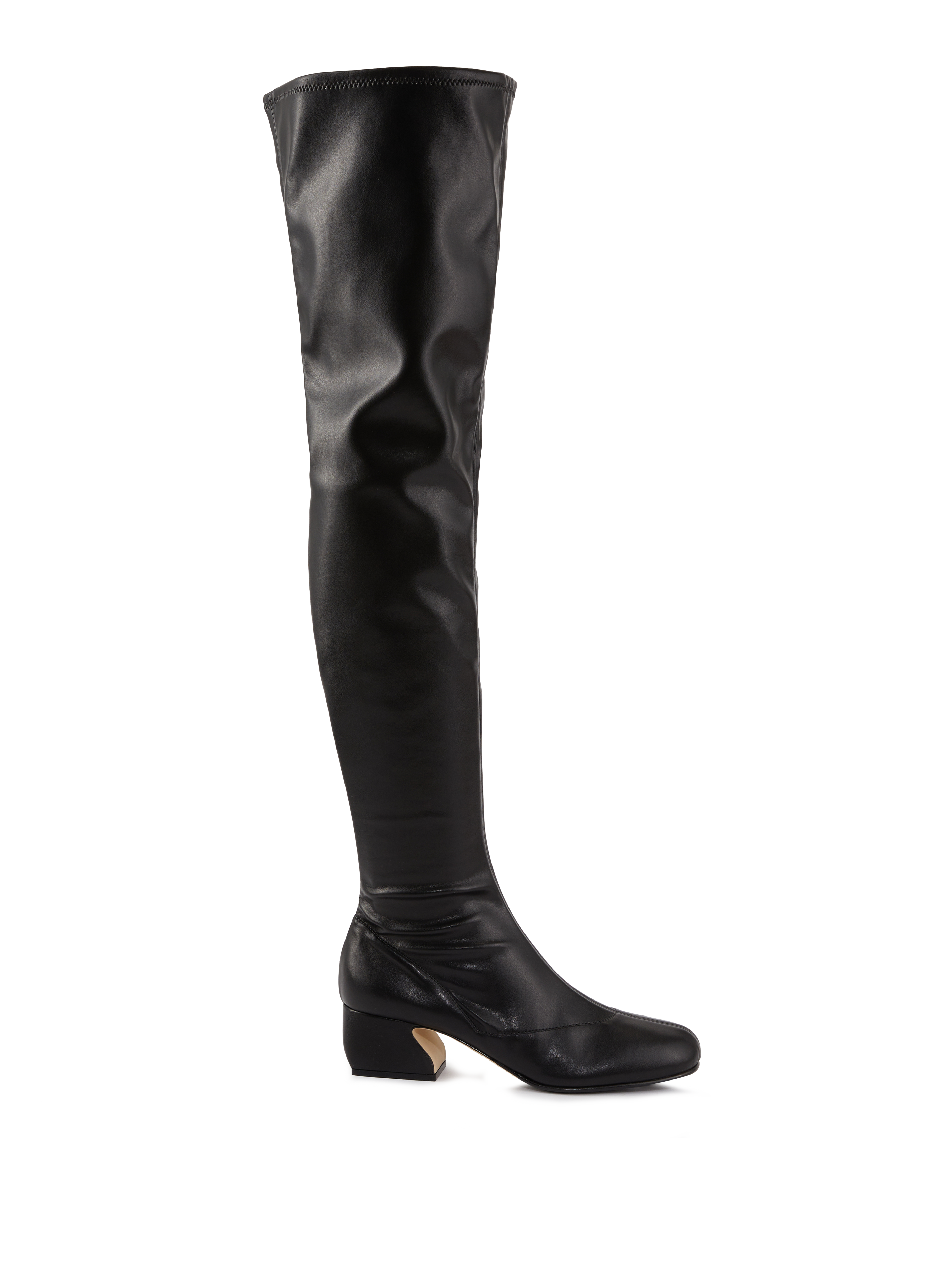 Overknee-Boots Schwarz