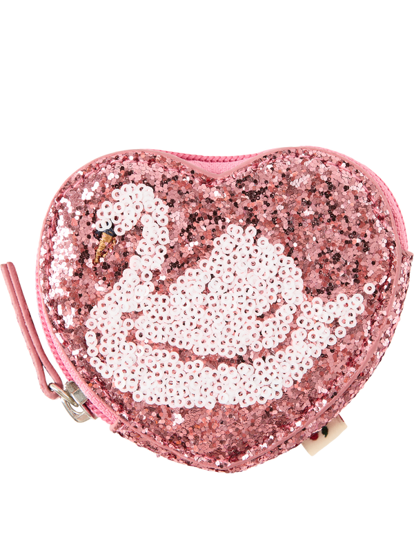 Portemonnaie 'Tut' mit Pailletten Pink