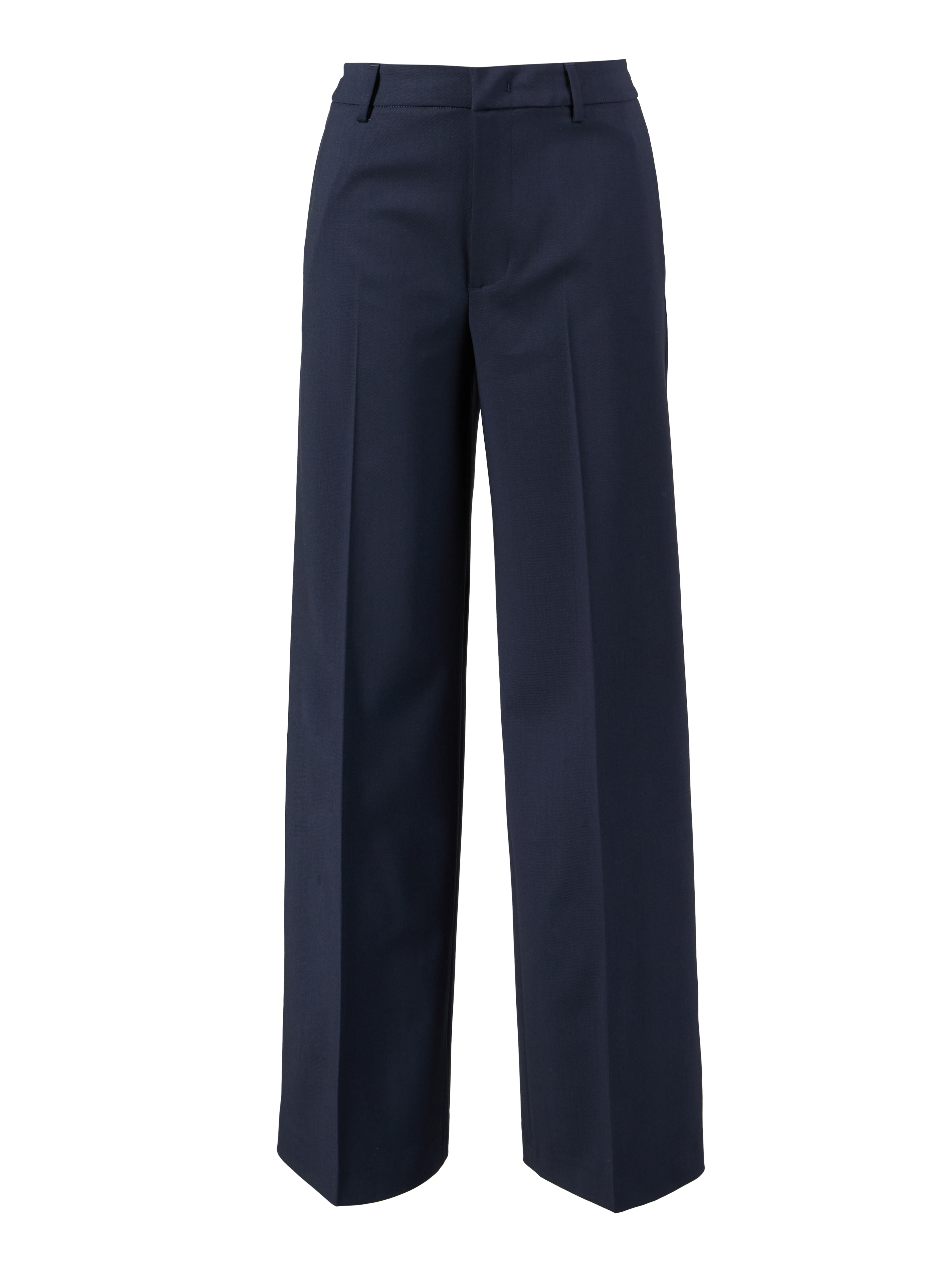 Wool trousers 'Lorenza' Navy blue