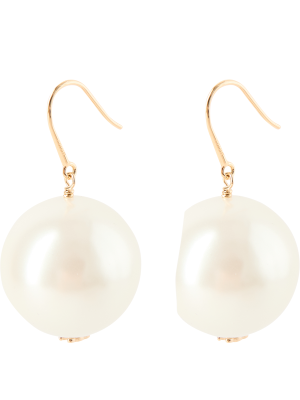 XL 'Les Perles' Gold Earrings