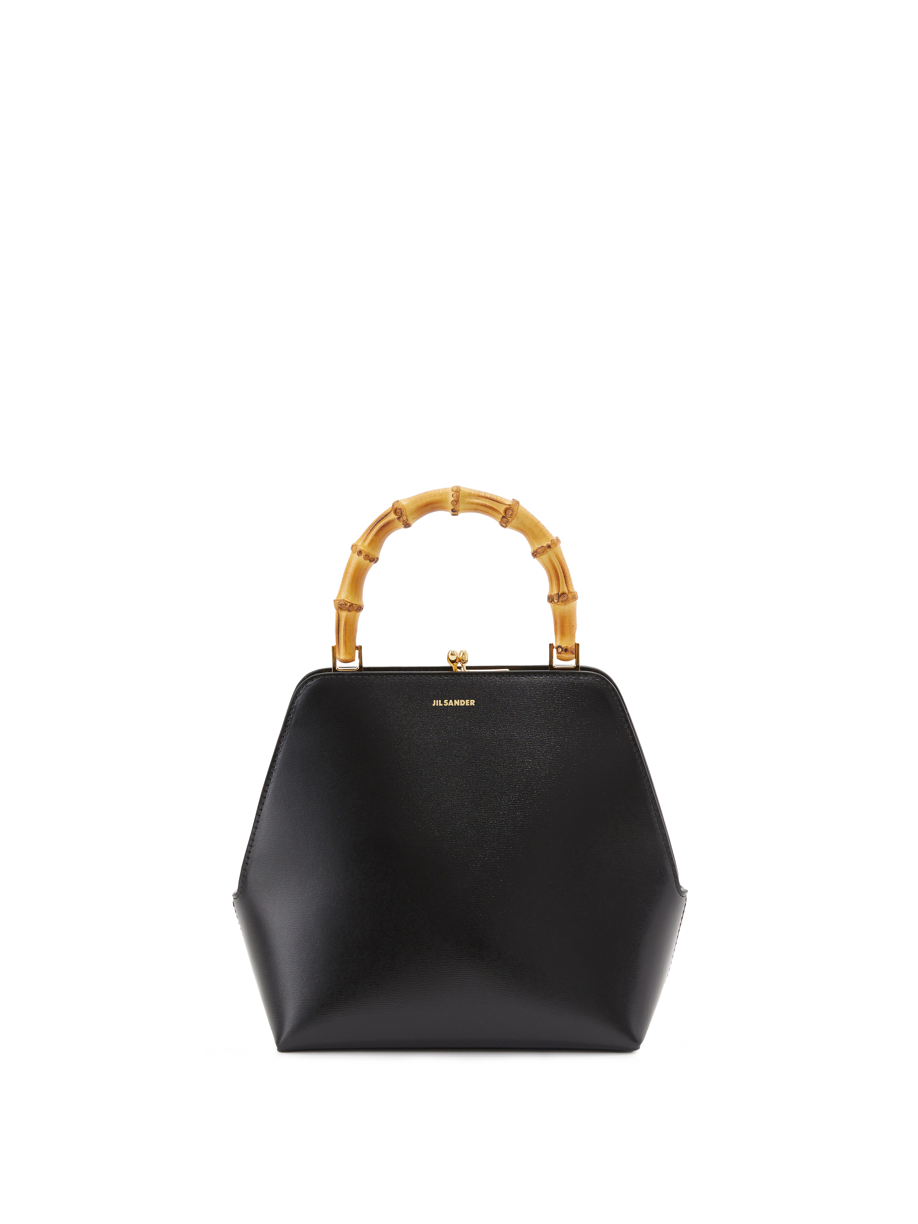 Handtasche 'Goji Bamboo Square' Schwarz