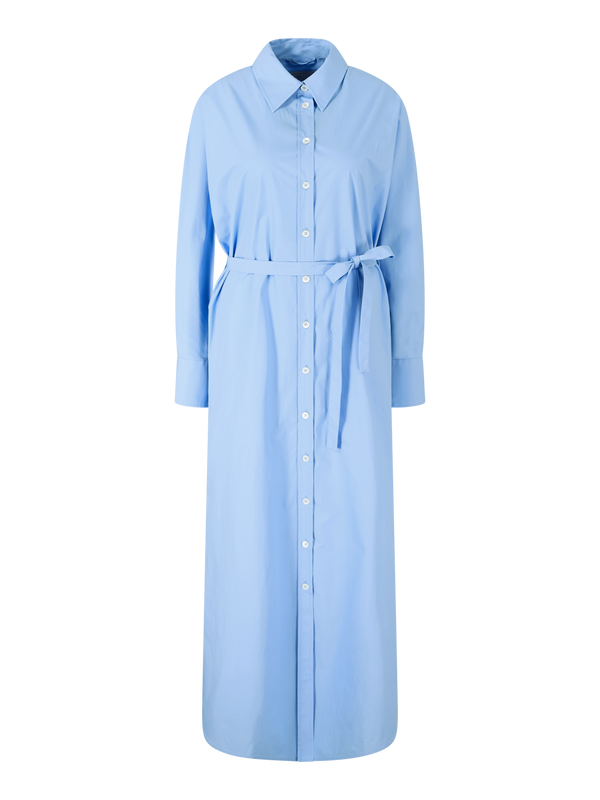 Maxikleid 'The Long Shirt' Hellblau
