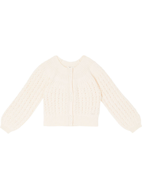 Strickjacke 'Tricot' Crème