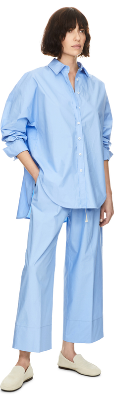 Hose 'The Summer Slack' Hellblau