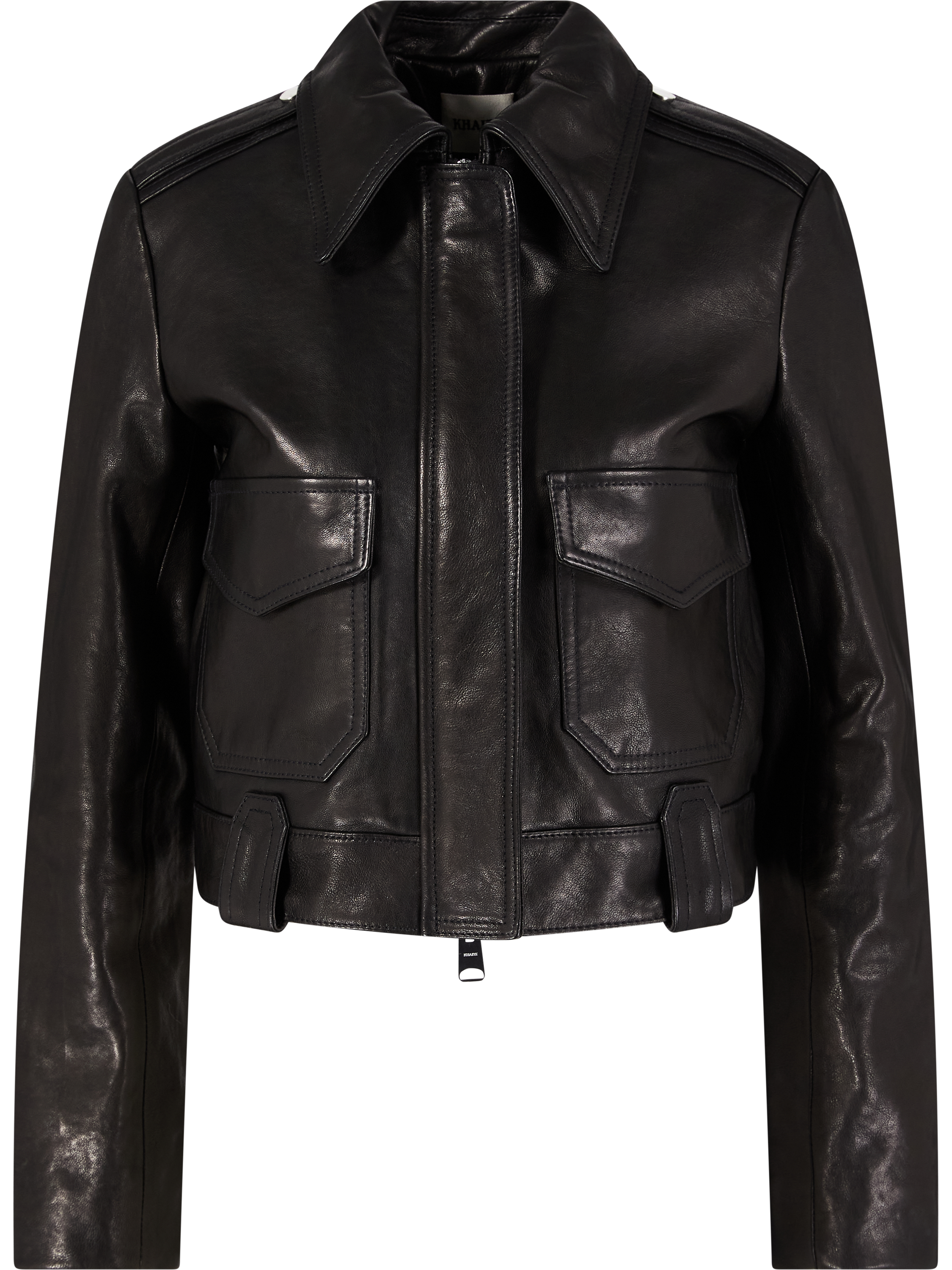 Lederjacke 'Cordelia' Schwarz