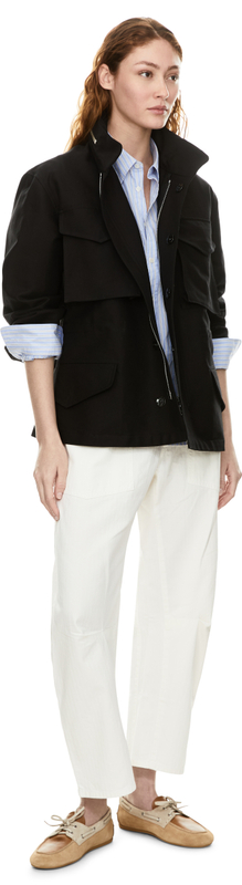 Parka 'Yves Field' Schwarz