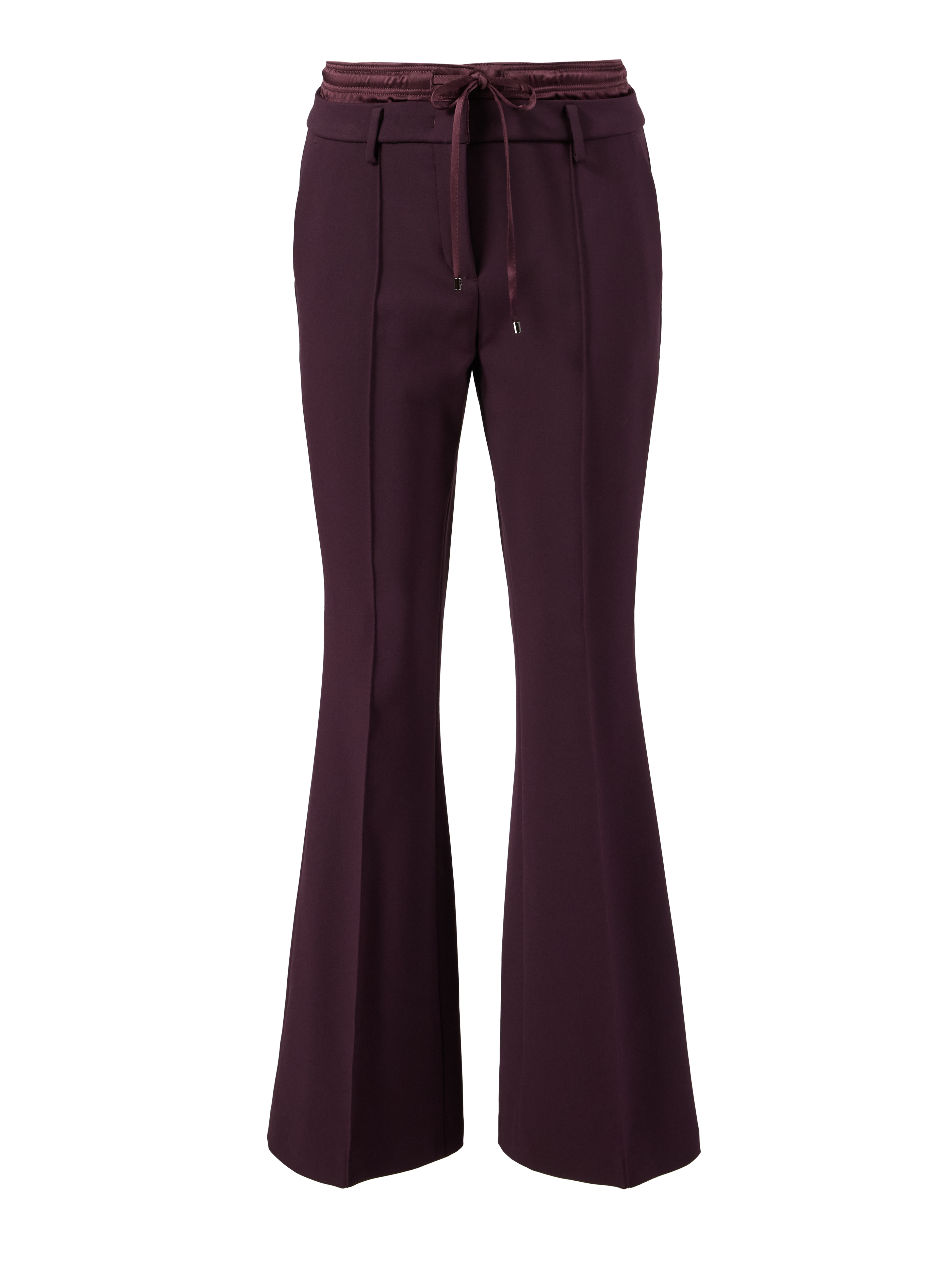 Stoffhose 'Fawn Double Waist' Bordeaux