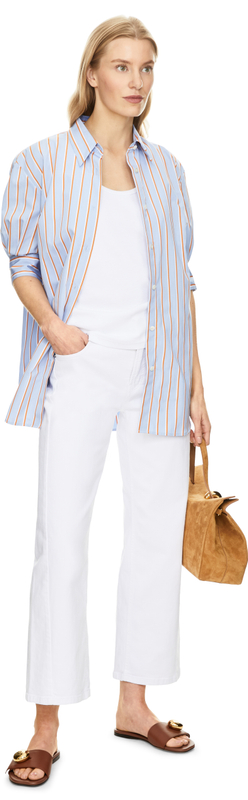 Straight-Leg Jeans 'Oria' Weiß