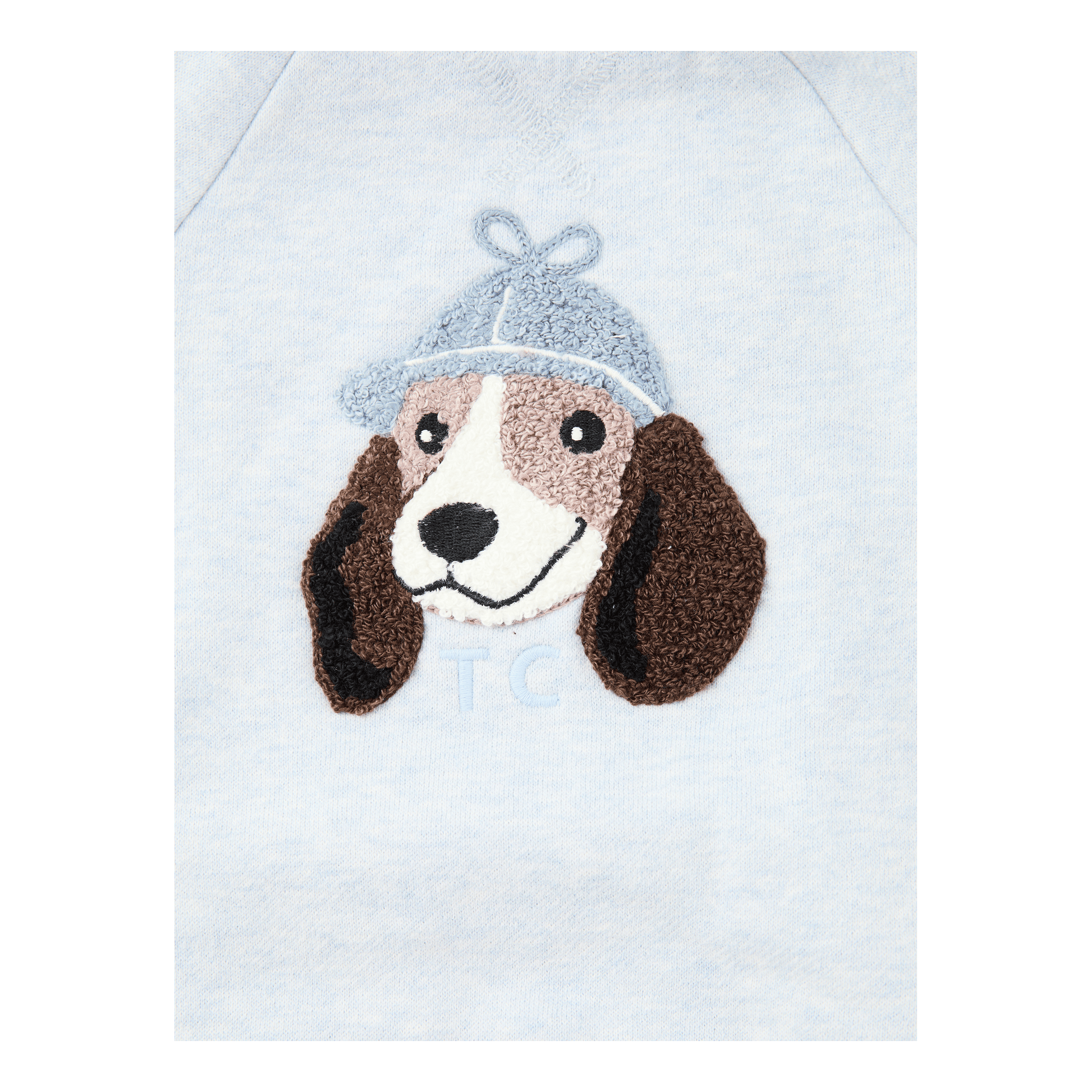 Tartine et Chocolat Sweatshirt mit Print Hellblau, Frontansicht – UNGER.DE