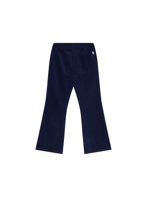 Ausgestellte Hose Marineblau