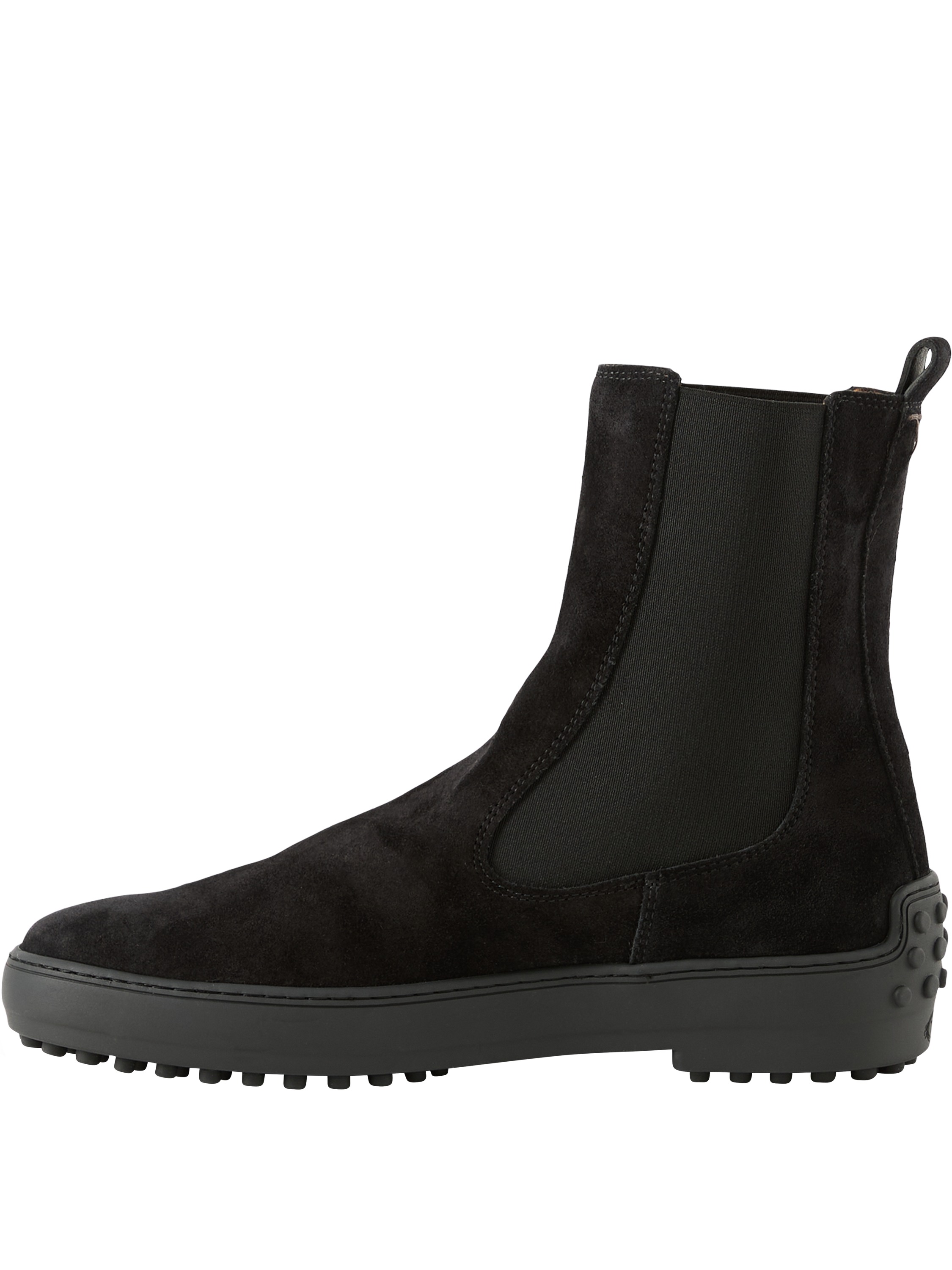 TOD'S Chelsea-Boots Schwarz, Frontansicht – UNGER.DE