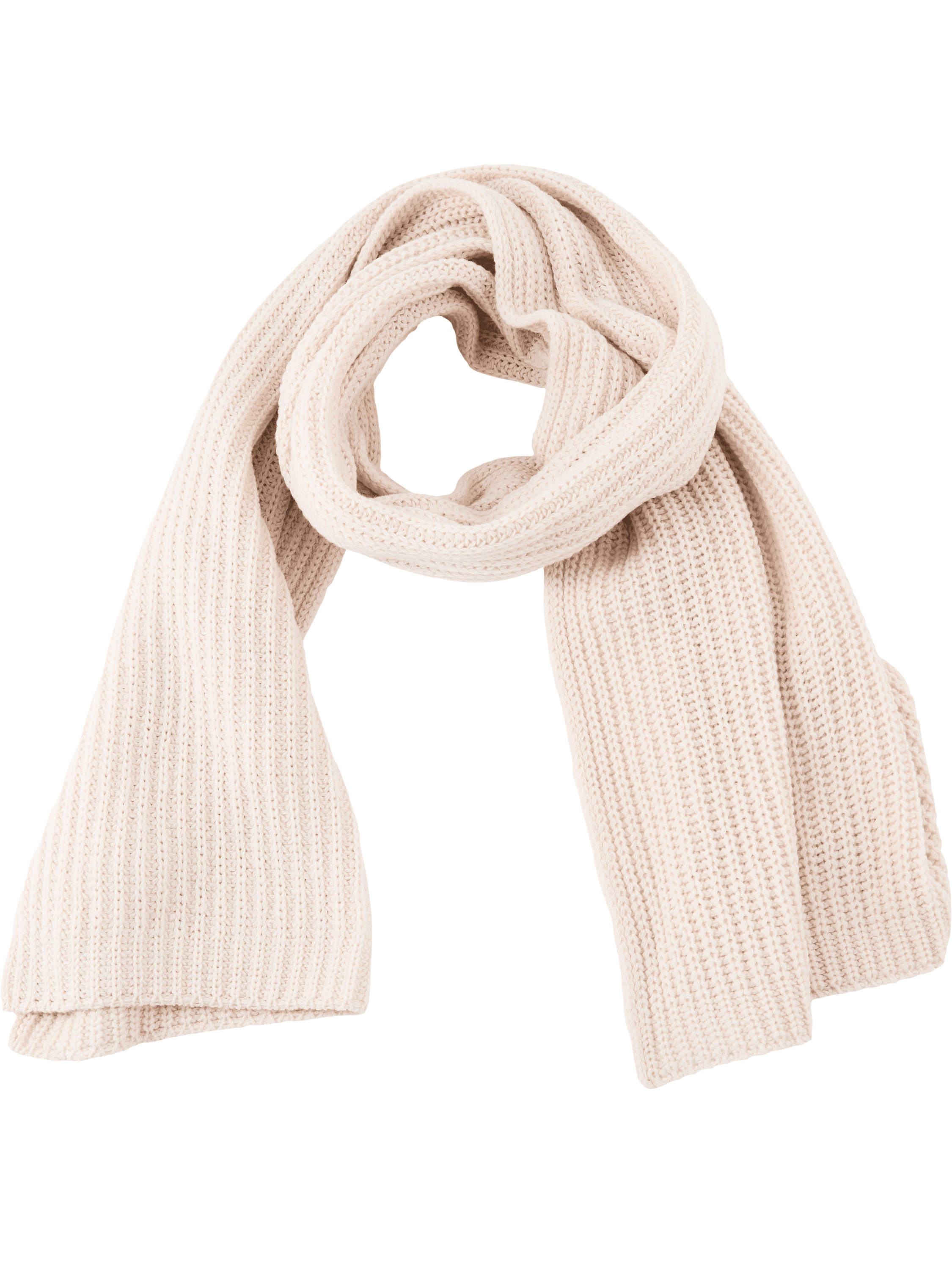 Iris von Arnim 'Harva' Alabaster cashmere scarf, Front view – UNGER.DE