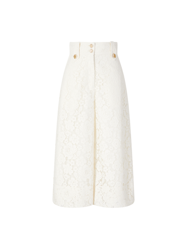 Culotte 'Luna Lace' mit Spitze Crème