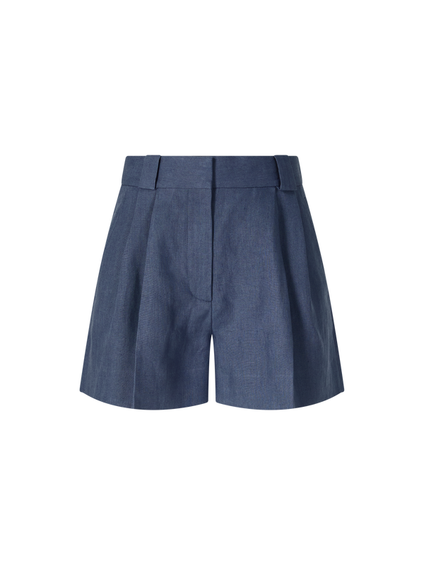 Leinenshorts 'Midday Sun Selle' Indigo
