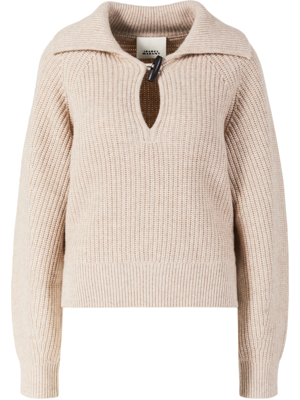 Woll-Cashmere-Pullover 'Miranda' Beige