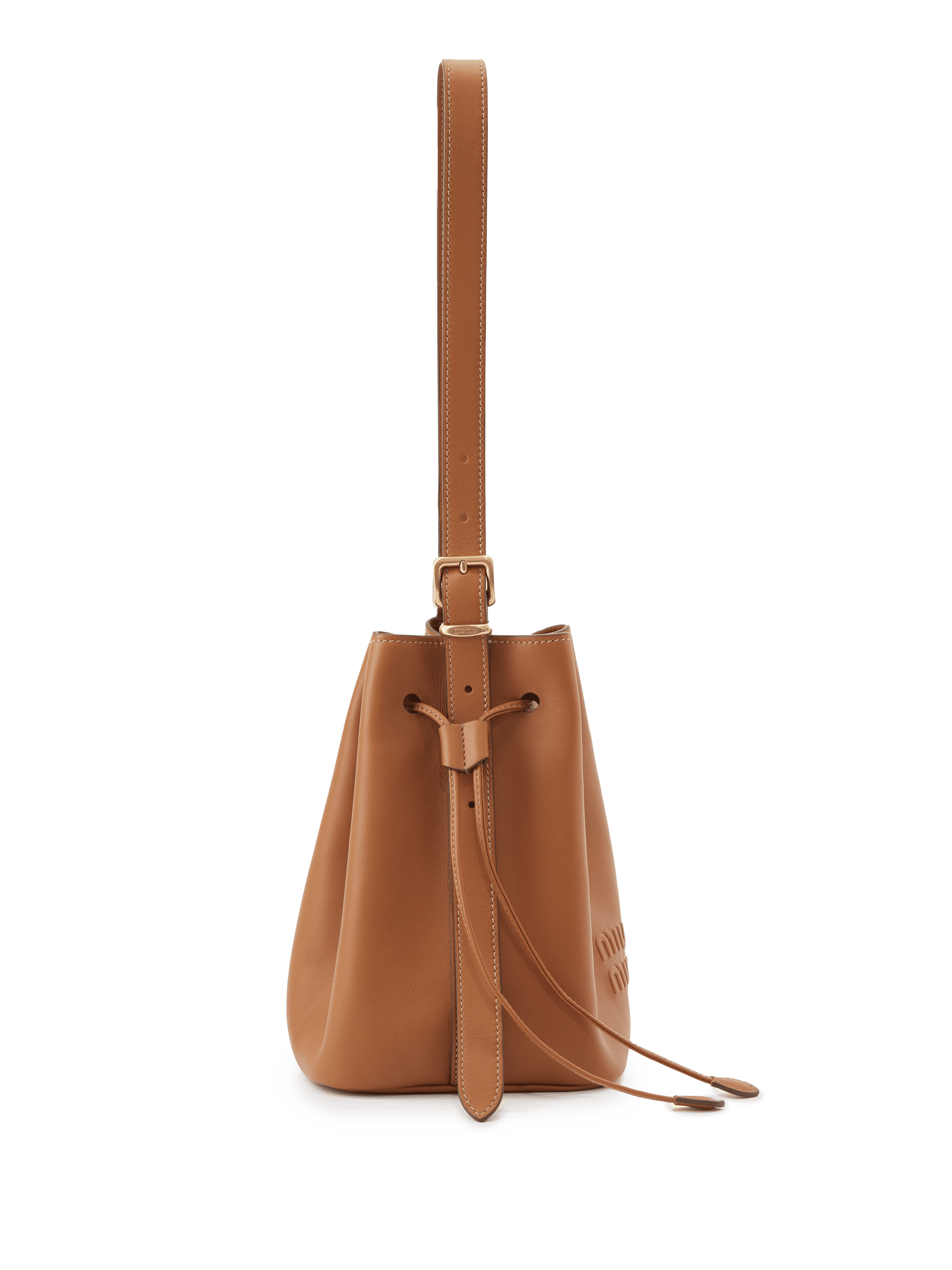 Pouch bag medium brown