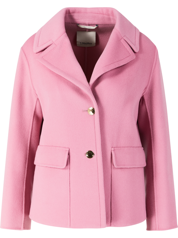 Cabanjacke 'Sissy' aus Schurwolle Rosa