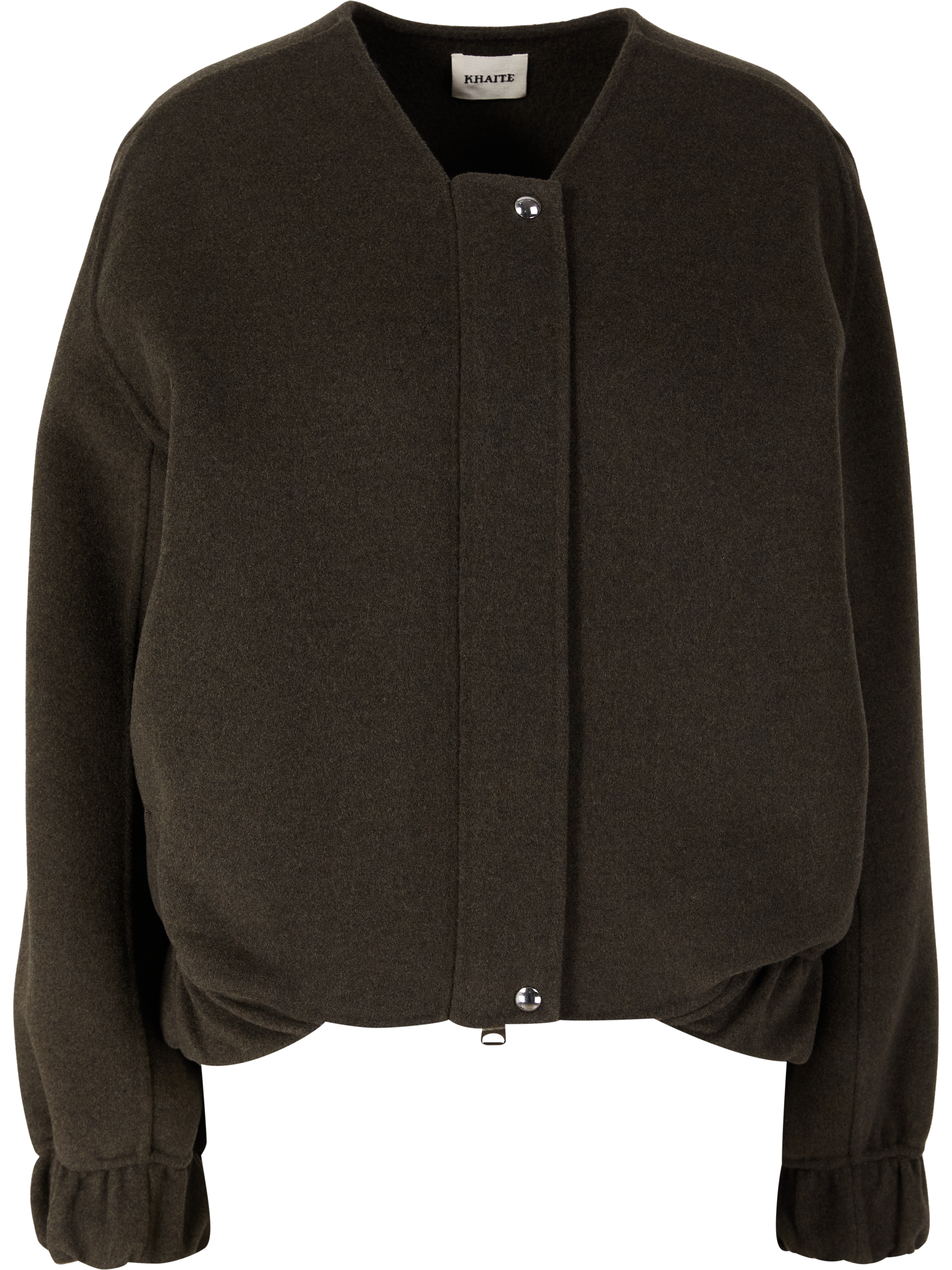 Blousonjacke 'Cordan' aus Schurwolle Khaki
