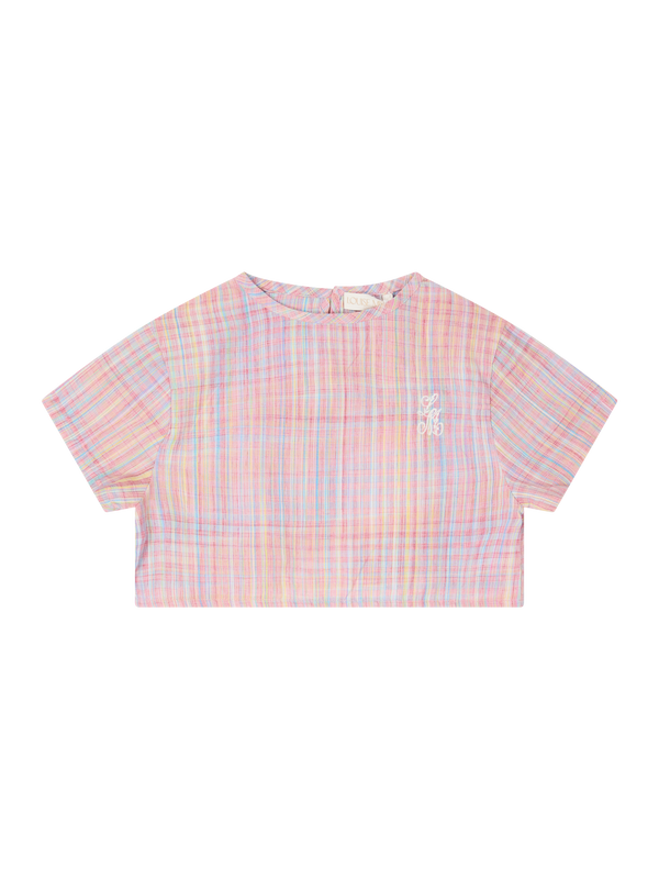 Checked blouse 'Kalistée' Multi