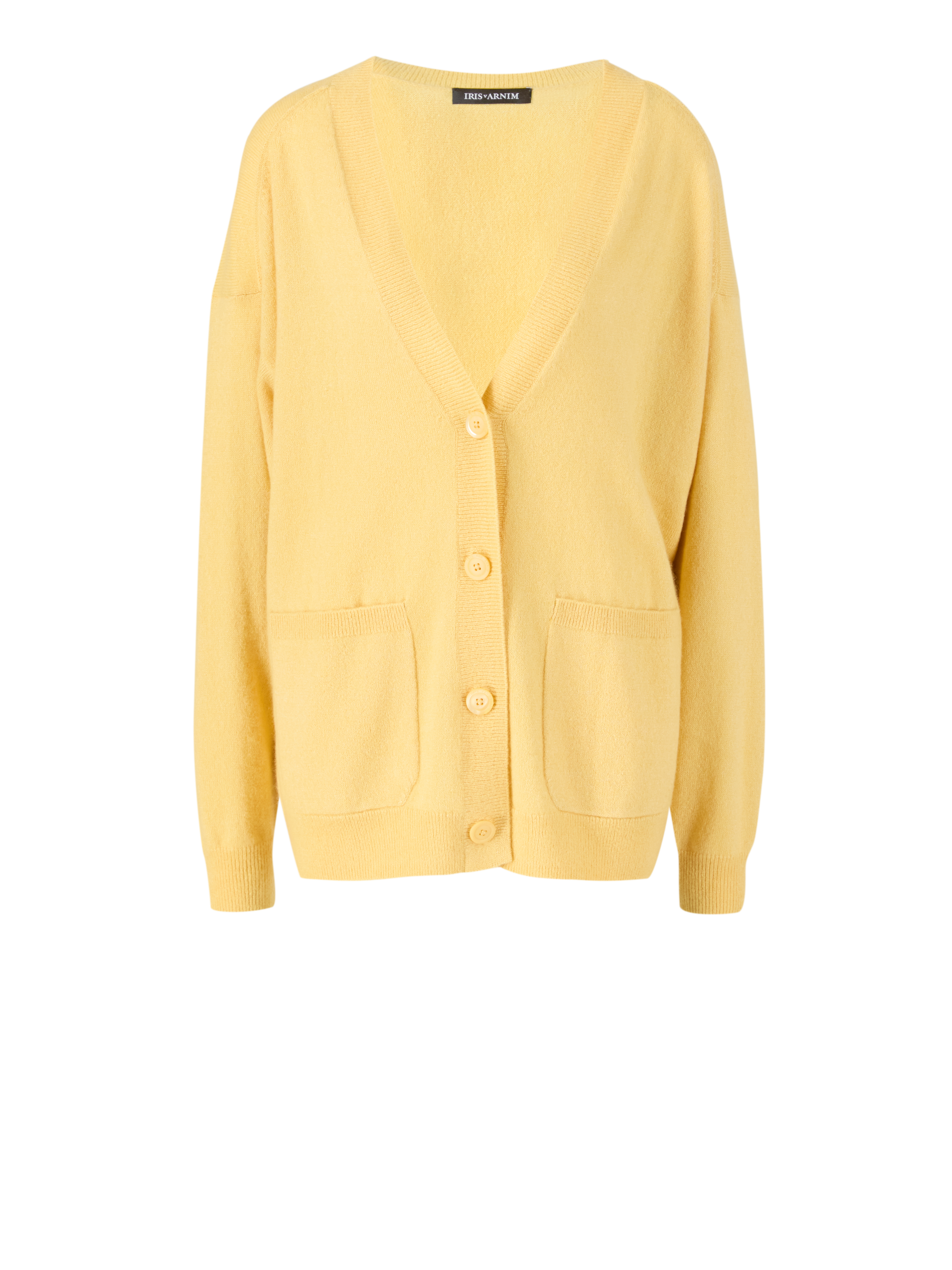 Cashmere-Seidenstrickjacke 'Paden' Sunflower