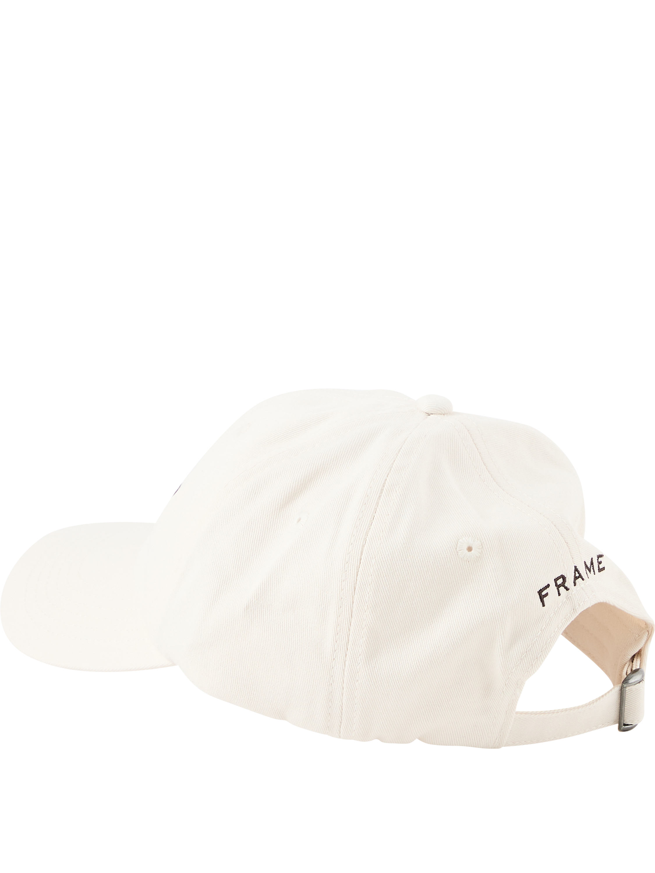 Frame Cap 'Frame x Ritz Paris' Unisex Crème, Frontansicht – UNGER.DE