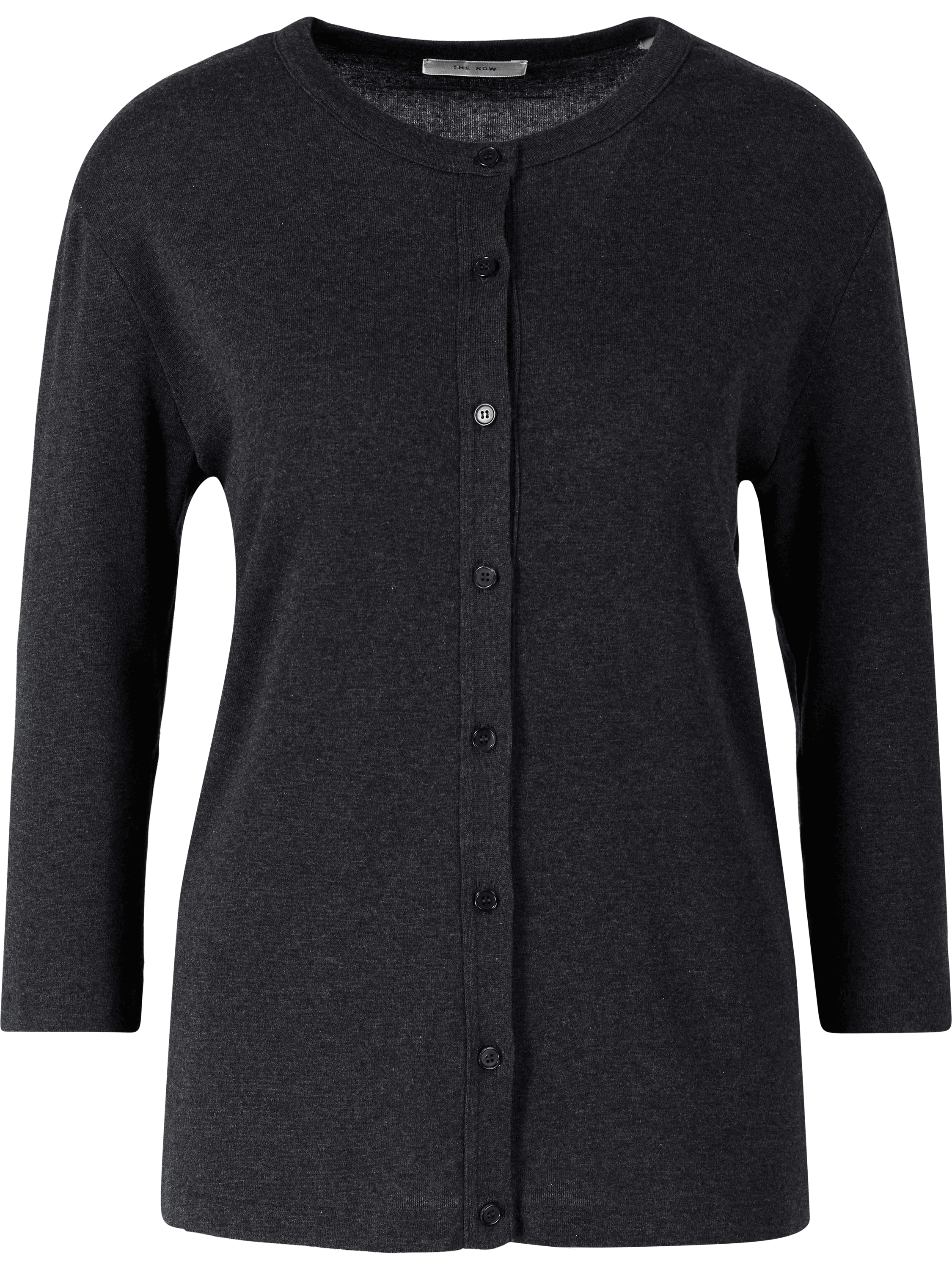 Cashmere-Seidenstrickjacke 'Alena' Grau