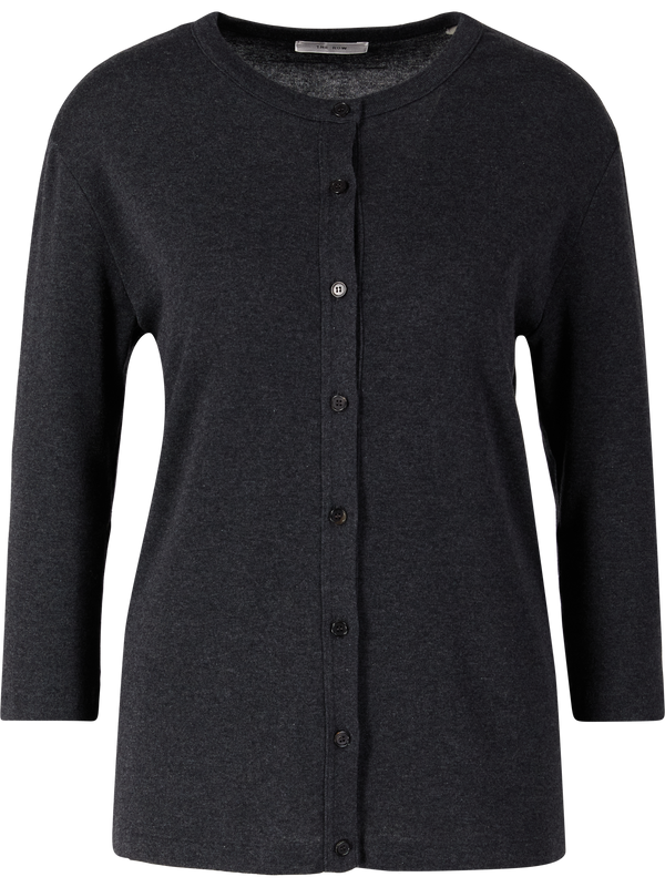 Cashmere-Seidenstrickjacke 'Alena' Grau