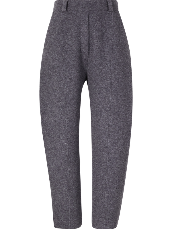'Wrenda' Graphite Cashmere Trousers