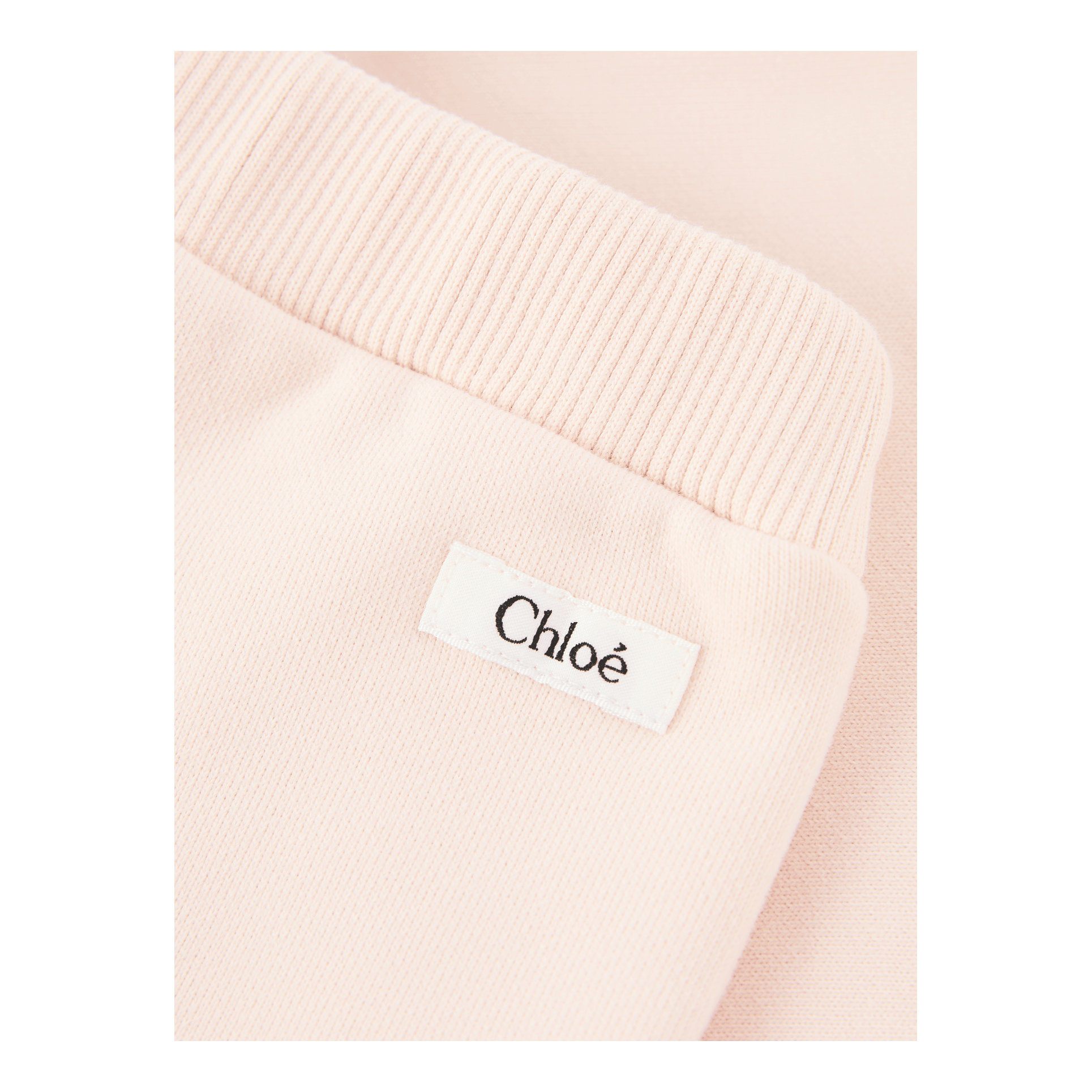 Chloé Kids Hose mit Logo Rosé, Frontansicht – UNGER.DE